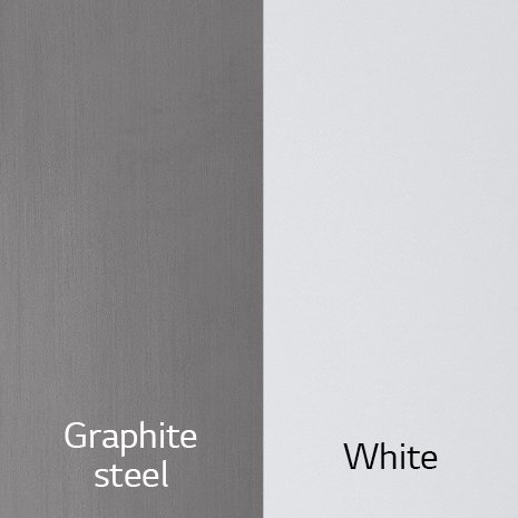Graphite Steel and White color swabs