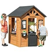 Backyard Discovery Sweetwater All Cedar Wooden Playhouse